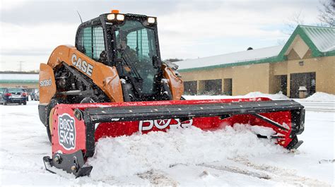 snow removal with skid steer|dirt plow for skid steer.